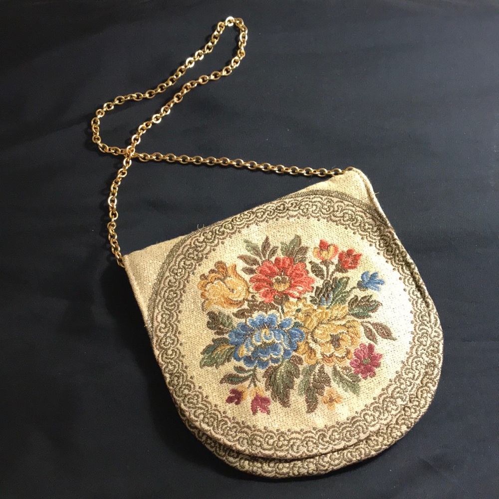 Italian Vintage Embroidered bag